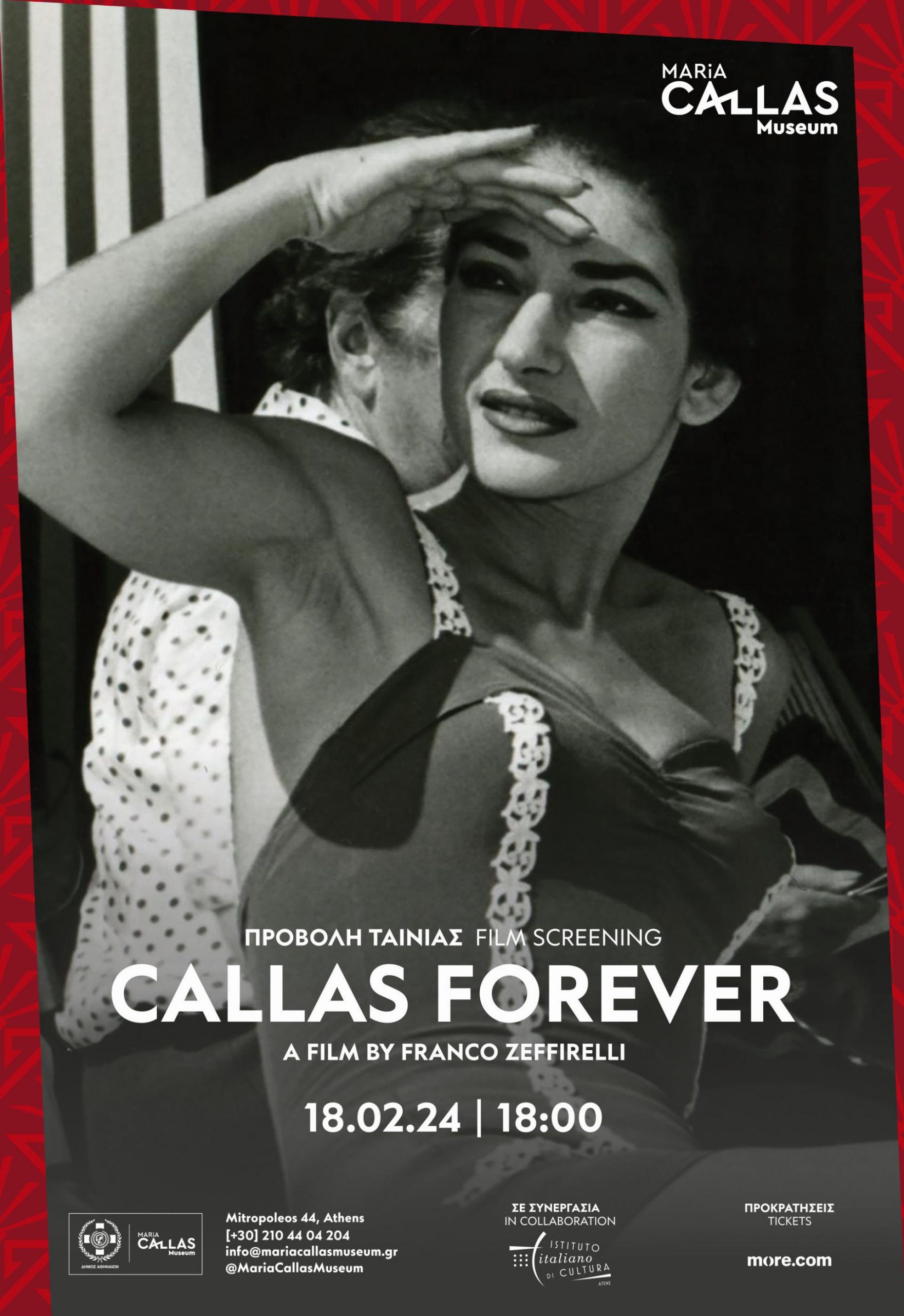 poster FOREVER CALLAS